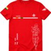 marcos t-shirts red